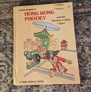 Hong kong phooey 1975  "and the fortune cookie caper " rand mcnally book